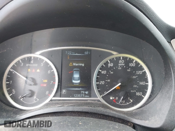 2018 Nissan Sentra SV with VIN 3N1AB7AP2JY313399, listed as a IAAI auction lot 42128878 with 123,577 mi miles. Bid and sale history available at carsss.com. Image 7.