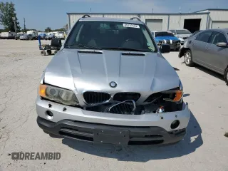 2003 BMW X5 3.0i with VIN 5UXFA53533LV91034, listed as a Copart auction lot 69153124 with 204,415 mi miles and Salvage Title. Bid and sale history available at carsss.com. Image 5.