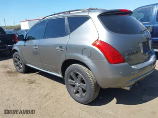 2007 Nissan Murano SL with VIN JN8AZ08W87W666621, listed as a IAAI auction lot 42063305 with 210,268 mi miles. Bid and sale history available at carsss.com. Image 3.