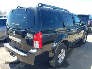 2005 Nissan Pathfinder LE with VIN 5N1AR18UX5C721693, listed as a IAAI auction lot 42626528 with 207,968 mi miles and . Bid and sale history available at DreamBid. Image 4.
