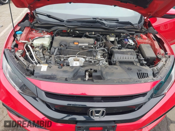 2019 Honda Civic Sport with VIN 2HGFC2F80KH538093, listed as a IAAI auction lot 42093863 with 63,349 mi miles and . Bid and sale history available at DreamBid. Image 10.