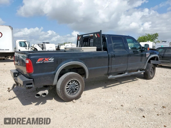 2008 Ford F-350 XL with VIN 1FTWW31R48EE60591, listed as a Copart auction lot 61618795 with 183,968 mi miles and Salvage title. Bid and sale history available at DreamBid. Image 3.