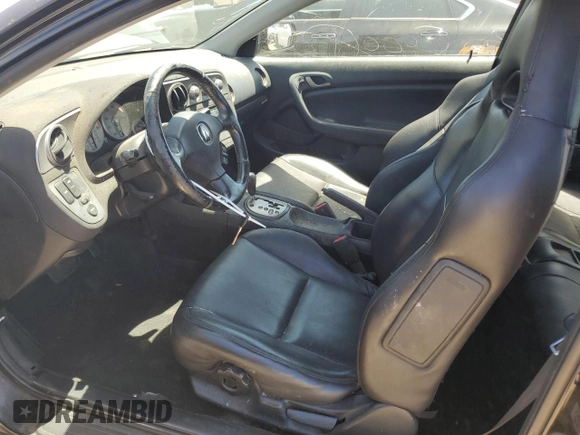 2002 Acura RSX Auto with VIN JH4DC54842C041110, listed as a Copart auction lot 57533595 with 84,352 mi miles and Clean title. Bid and sale history available at DreamBid. Image 7.