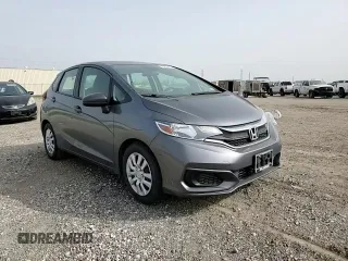 2019 Honda Fit LX with VIN 3HGGK5H46KM747181, listed as a Copart auction lot 49204975 with 46,620 mi miles and Salvage Title. Bid and sale history available at carsss.com. Image 10.