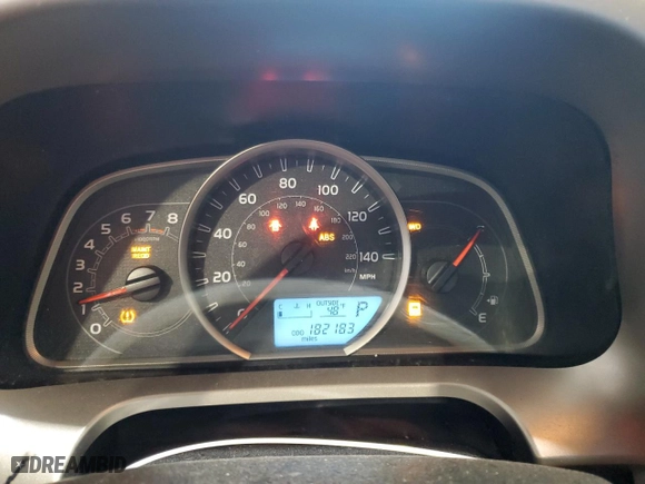 2013 Toyota RAV4 XLE with VIN JTMRFREV7DD038029, listed as a Copart auction lot 49425755 with 182,183 mi miles and Salvage Title. Bid and sale history available at carsss.com. Image 9.