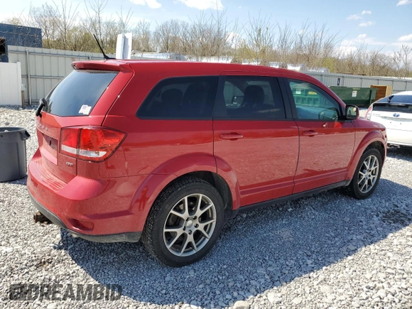 2017 Dodge Journey GT with VIN 3C4PDCEG3HT702015, listed as a Copart auction lot 54240845 with 83,968 mi miles and Salvage title. Bid and sale history available at DreamBid. Image 3.