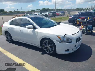 2011 Nissan Maxima SV with VIN 1N4AA5AP0BC824338, listed as a IAAI auction lot 42515628 with 139,696 mi miles and . Bid and sale history available at DreamBid. Image 1.
