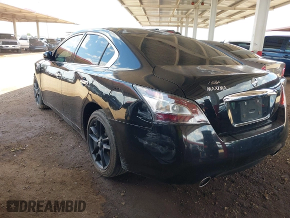 2014 Nissan Maxima S with VIN 1N4AA5AP9EC452289, listed as a IAAI auction lot 42422600 with 118,368 mi miles and . Bid and sale history available at DreamBid. Image 3.