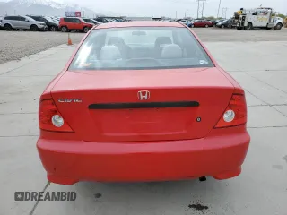 2005 Honda Civic Cpe VP with VIN 1HGEM22105L008523, listed as a Copart auction lot 51151255 with 124,132 mi miles and Salvage Title. Bid and sale history available at carsss.com. Image 6.