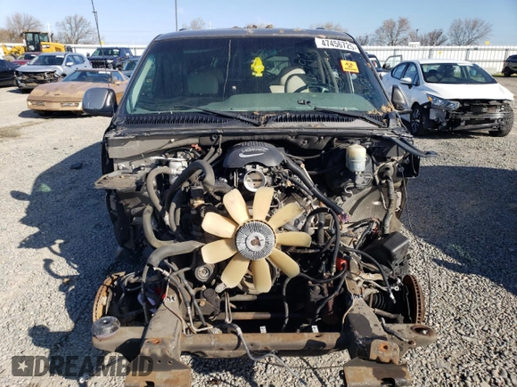 2001 GMC Yukon SLT with VIN 1GKEK13TX1R194792, listed as a Copart auction lot 47456725 with 0 mi miles and Salvage Title. Bid and sale history available at carsss.com. Image 5.