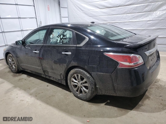 2015 Nissan Altima 2.5 with VIN 1N4AL3AP7FC473237, listed as a Copart auction lot 46891575 with 123,791 mi miles and Salvage Title. Bid and sale history available at carsss.com. Image 2.
