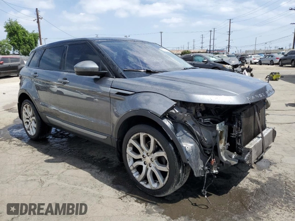 2015 Land Rover Range Rover Evoque Pure Plus with VIN SALVP2BG3FH015618, listed as a Copart auction lot 62126495 with 71,644 mi miles and Salvage title. Bid and sale history available at DreamBid. Image 4.