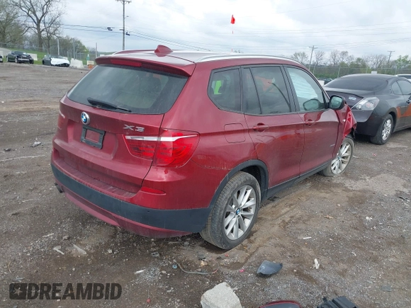 2014 BMW X3 xDrive28i with VIN 5UXWX9C53E0D23890, listed as a IAAI auction lot 42005823 with 129,564 mi miles and . Bid and sale history available at DreamBid. Image 4.