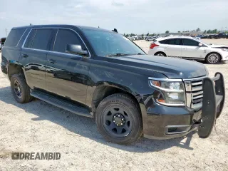 2020 Chevrolet Tahoe Commercial with VIN 1GNLCDEC0LR242390, listed as a Copart auction lot 58621695 with Not provided miles and Salvage title. Bid and sale history available at DreamBid. Image 4.