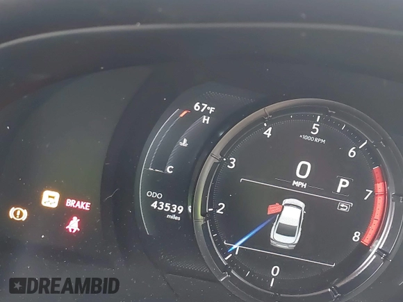2021 Lexus IS 350 F Sport with VIN JTHGZ1B25M5045922, listed as a IAAI auction lot 42171239 with 43,539 mi miles and . Bid and sale history available at DreamBid. Image 16.