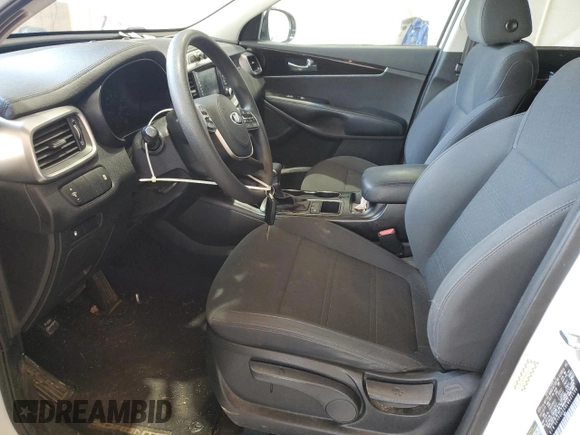 2020 Kia Sorento LX V6 with VIN 5XYPGDA53LG631156, listed as a Copart auction lot 44070025 with 114,084 mi miles and Salvage Title. Bid and sale history available at carsss.com. Image 7.