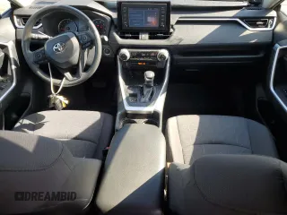 2019 Toyota RAV4 XLE with VIN JTMW1RFV8KD012701, listed as a Copart auction lot 54642105 with 25,747 mi miles and Salvage Title. Bid and sale history available at carsss.com. Image 8.
