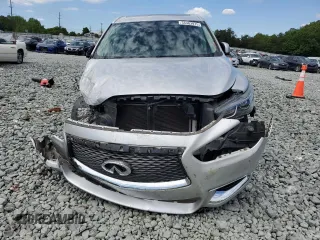 2019 Infiniti QX60 Pure with VIN 5N1DL0MM3KC521717, listed as a Copart auction lot 55483915 with 118,757 mi miles and Salvage title. Bid and sale history available at DreamBid. Image 5.