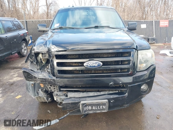 2008 Ford Expedition EL Limited with VIN 1FMFK20518LA68521, listed as a IAAI auction lot 41237658 with 381,557 mi miles. Bid and sale history available at carsss.com. Image 6.