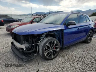 2021 Audi SQ5 Prestige with VIN WA1C4AFY2M2047457, listed as a Copart auction lot 62781075 with 34,530 mi miles and Salvage title. Bid and sale history available at DreamBid. Image 1.