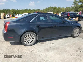 2012 Cadillac CTS Performance with VIN 1G6DK5E34C0125814, listed as a Copart auction lot 48924795 with 184,727 mi miles and Salvage Title. Bid and sale history available at DreamBid. Image 3.