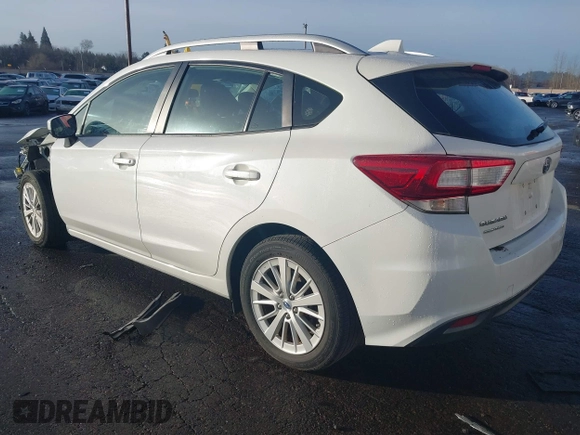 2018 Subaru Impreza Premium с VIN 4S3GTAB67J3750685, выставлен на аукционе IAAI как лот 41109779 с пробегом 61 600 миль миль и . История ставок и продаж доступна на DreamBid. Изображение 3.