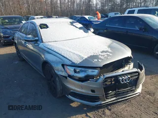 2013 Audi A6 3.0T Premium Plus with VIN WAUGGAFC2DN026171, listed as a IAAI auction lot 41388445 with 147,065 mi miles. Bid and sale history available at carsss.com. Image 1.