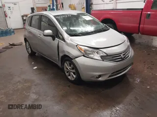2014 Nissan Note S Plus with VIN 3N1CE2CPXEL373899, listed as a IAAI auction lot 41341879 with 127,880 mi miles and . Bid and sale history available at DreamBid. Image 1.