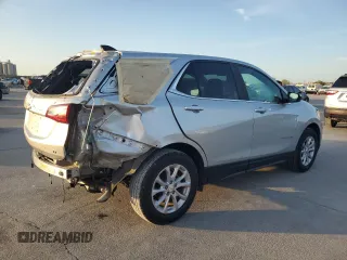 2021 Chevrolet Equinox LT with VIN 3GNAXKEV8MS160858, listed as a Copart auction lot 53155325 with 48,465 mi miles and Salvage Title. Bid and sale history available at DreamBid. Image 3.
