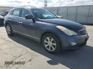 2008 Infiniti EX Journey with VIN JNKAJ09F78M361298, listed as a Copart auction lot 49075755 with 164,080 mi miles and Salvage title. Bid and sale history available at DreamBid. Image 4.