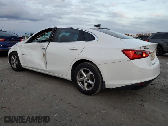 2017 Chevrolet Malibu LS with VIN 1G1ZB5STXHF288164, listed as a Copart auction lot 81993394 with 156,348 mi miles and Salvage Title. Bid and sale history available at DreamBid. Image 2.