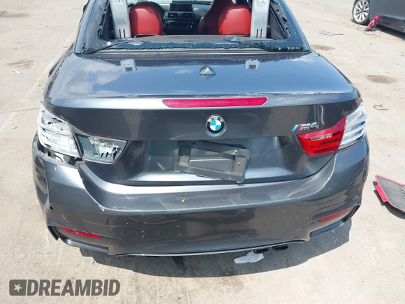 2015 BMW M4 with VIN WBS3U9C5XFJ967725, listed as a IAAI auction lot 42593444 with Not provided miles and . Bid and sale history available at DreamBid. Image 17.