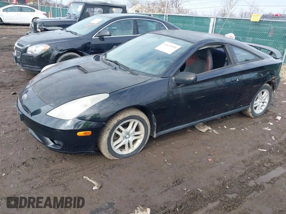 2003 Toyota Celica GT with VIN JTDDR32T730167041, listed as a IAAI auction lot 41471355 with 137,625 mi miles. Bid and sale history available at carsss.com. Image 17.