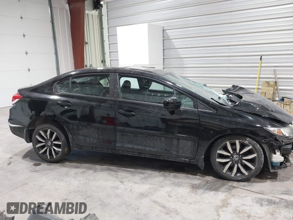2015 Honda Civic EX-L z VIN 19XFB2F90FE235634, wystawiony jako IAAI lot #41406765 z przebiegiem 143 492 mil mil oraz . Historia ofert i sprzedaży dostępna na DreamBid. Obrazek 14.