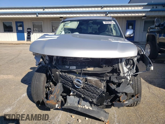 2020 Nissan Armada SV with VIN JN8AY2ND3LX017458, listed as a Copart auction lot 89367025 with 114,191 mi miles and Salvage Title. Bid and sale history available at carsss.com. Image 5.