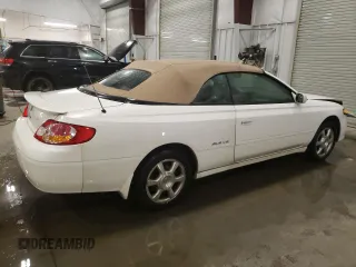 2003 Toyota Solara SE with VIN 2T1FF28P93C610446, listed as a Copart auction lot 87006284 with 249,343 mi miles and Salvage Title. Bid and sale history available at carsss.com. Image 3.