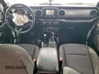2018 Jeep Wrangler Unlimited Sport with VIN 1C4HJXDG5JW116017, listed as a Copart auction lot 60175975 with 56,055 mi miles and Salvage title. Bid and sale history available at DreamBid. Image 8.