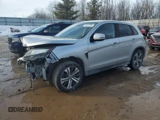 2021 Mitsubishi Outlander Sport SE with VIN JA4APVAU2MU015218, listed as a Copart auction lot 46524735 with 96,711 mi miles and Clean Title. Bid and sale history available at carsss.com. Image 1.