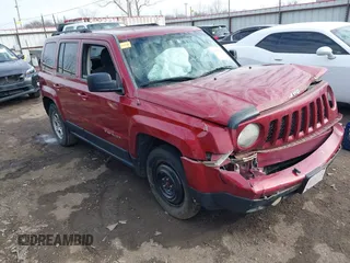 2012 Jeep Patriot Sport with VIN 1C4NJPBA1CD605305, listed as a IAAI auction lot 41639552 with 214,939 mi miles and . Bid and sale history available at DreamBid. Image 1.
