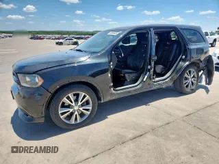 2013 Dodge Durango R/T z VIN 1C4SDHCT2DC660661, wystawiony jako Copart lot #62855685 z przebiegiem 187 937 mil mil oraz Szkoda całkowita • Salvage title. Historia ofert i sprzedaży dostępna na DreamBid. Obrazek 1.