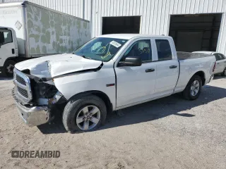 2016 Ram 1500 Tradesman with VIN 1C6RR6FM1GS376450, listed as a Copart auction lot 82629664 with 150,319 mi miles and Salvage title. Bid and sale history available at DreamBid. Image 1.