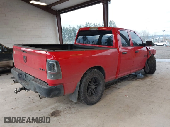 2014 Ram 1500 Tradesman with VIN 1C6RR7FT3ES106520, listed as a IAAI auction lot 41414156 with 146,221 mi miles and . Bid and sale history available at DreamBid. Image 4.