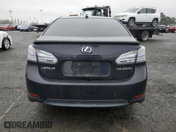 2010 Lexus HS 250h with VIN JTHBB1BA7A2013315, listed as a Copart auction lot 86163544 with 232,824 mi miles and Clean Title. Bid and sale history available at DreamBid. Image 6.