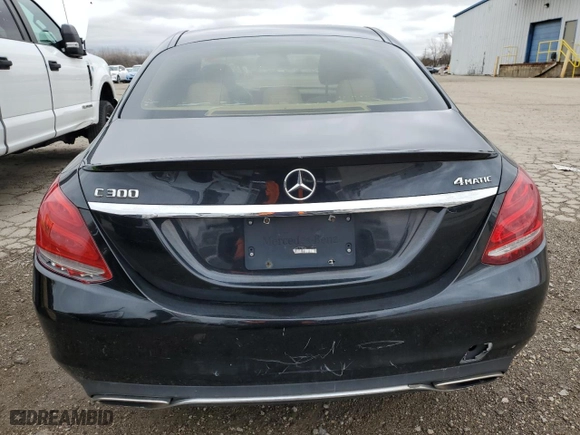 2016 Mercedes-Benz C-Class C 300 Luxury with VIN 55SWF4KB7GU119009, listed as a Copart auction lot 51113045 with 146,311 mi miles and Clean Title. Bid and sale history available at carsss.com. Image 6.