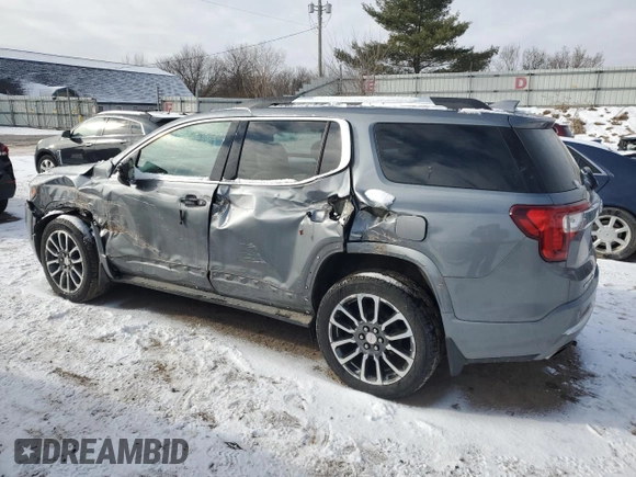 2020 GMC Acadia Denali with VIN 1GKKNXLS0LZ147505, listed as a Copart auction lot 44111405 with 109,965 mi miles and Salvage title. Bid and sale history available at DreamBid. Image 2.