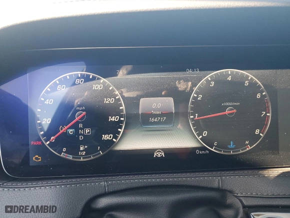 2018 Mercedes-Benz S-Class S 450 with VIN WDDUG6GB9JA347593, listed as a Copart auction lot 70799634 with 164,717 mi miles and Clean Title. Bid and sale history available at carsss.com. Image 9.