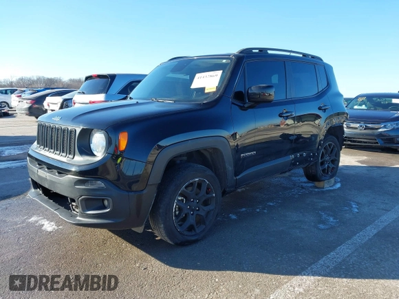 2016 Jeep Renegade Latitude with VIN ZACCJBBT5GPD91230, listed as a IAAI auction lot 41432869 with 101,437 mi miles and . Bid and sale history available at DreamBid. Image 2.