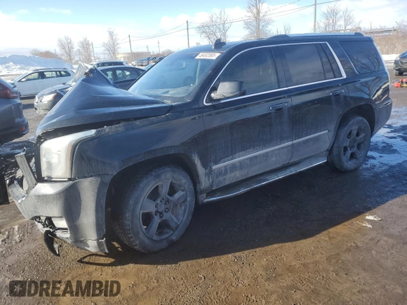 2019 GMC Yukon Denali with VIN 1GKS2CKJ9KR148869, listed as a Copart auction lot 46492895 with 0 mi miles and Salvage Title. Bid and sale history available at carsss.com. Image 1.
