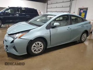 2016 Toyota Prius Two with VIN JTDKBRFU5G3002045, listed as a Copart auction lot 51132325 with 66,008 mi miles and Salvage Title. Bid and sale history available at carsss.com. Image 1.