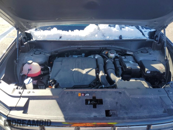 2024 Hyundai Santa Fe SE with VIN 5NMP1DGLXRH010566, listed as a Copart auction lot 45411195 with 7,988 mi miles and Salvage title. Bid and sale history available at DreamBid. Image 12.